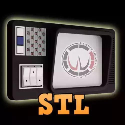 Sci-Fi HUD Mobile 10inch Insert Case Inspired by Andor Star Wars