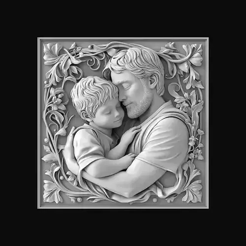  Gentle Father and Son Relief