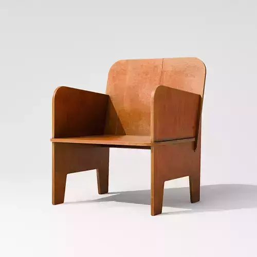 Modernist Plywood Chair