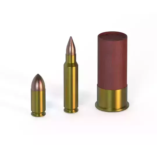 Bullets - OBJ free download