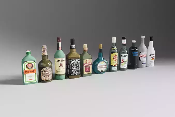 Alcohol Bottle Pack