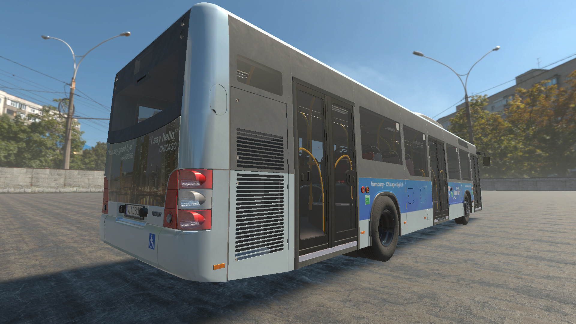 High Detail Busses - Basic Version - Unity Low-poly 3D model_5