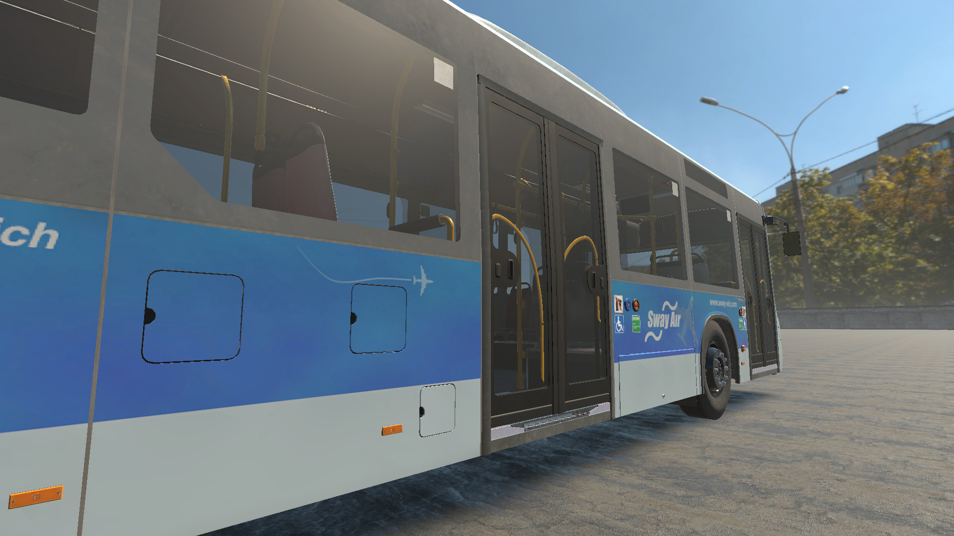 High Detail Busses - Basic Version - Unity Low-poly 3D model_4