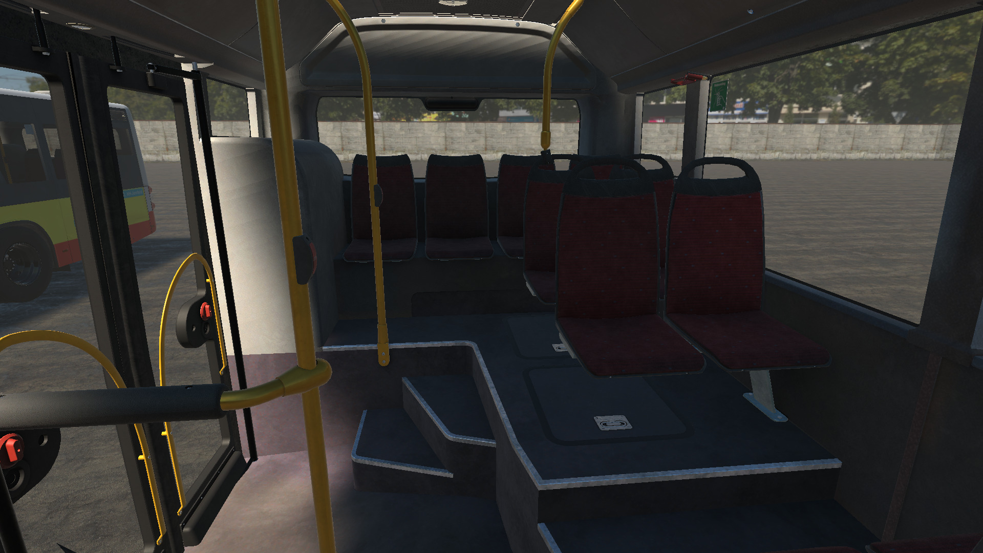 High Detail Busses - Basic Version - Unity Low-poly 3D model_10