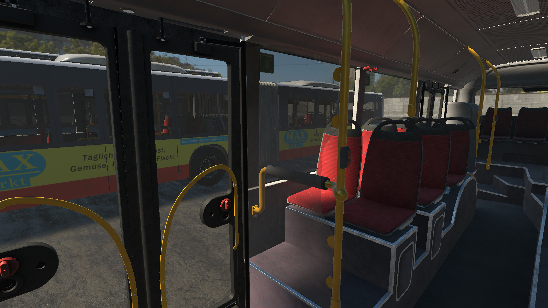 High Detail Busses - Basic Version - Unity Low-poly 3D model_9