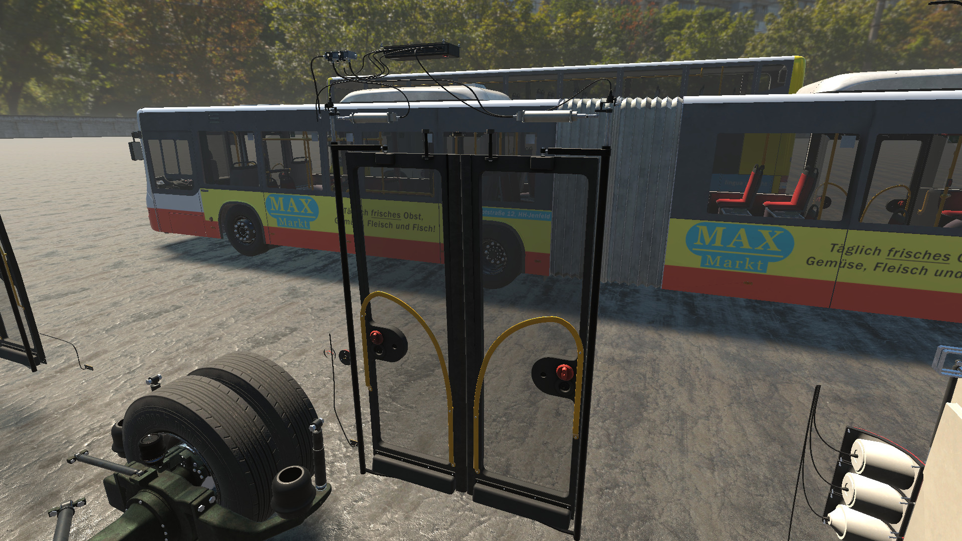 High Detail Busses - Basic Version - Unity Low-poly 3D model_16