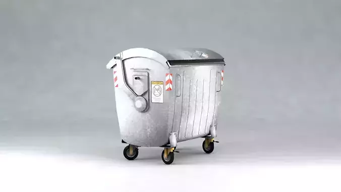 Metal Garbage Container