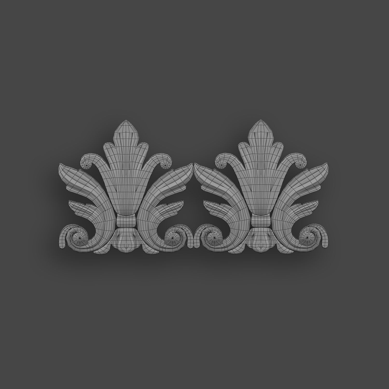 5 Borders Ornamental Pack 10 3D model_20