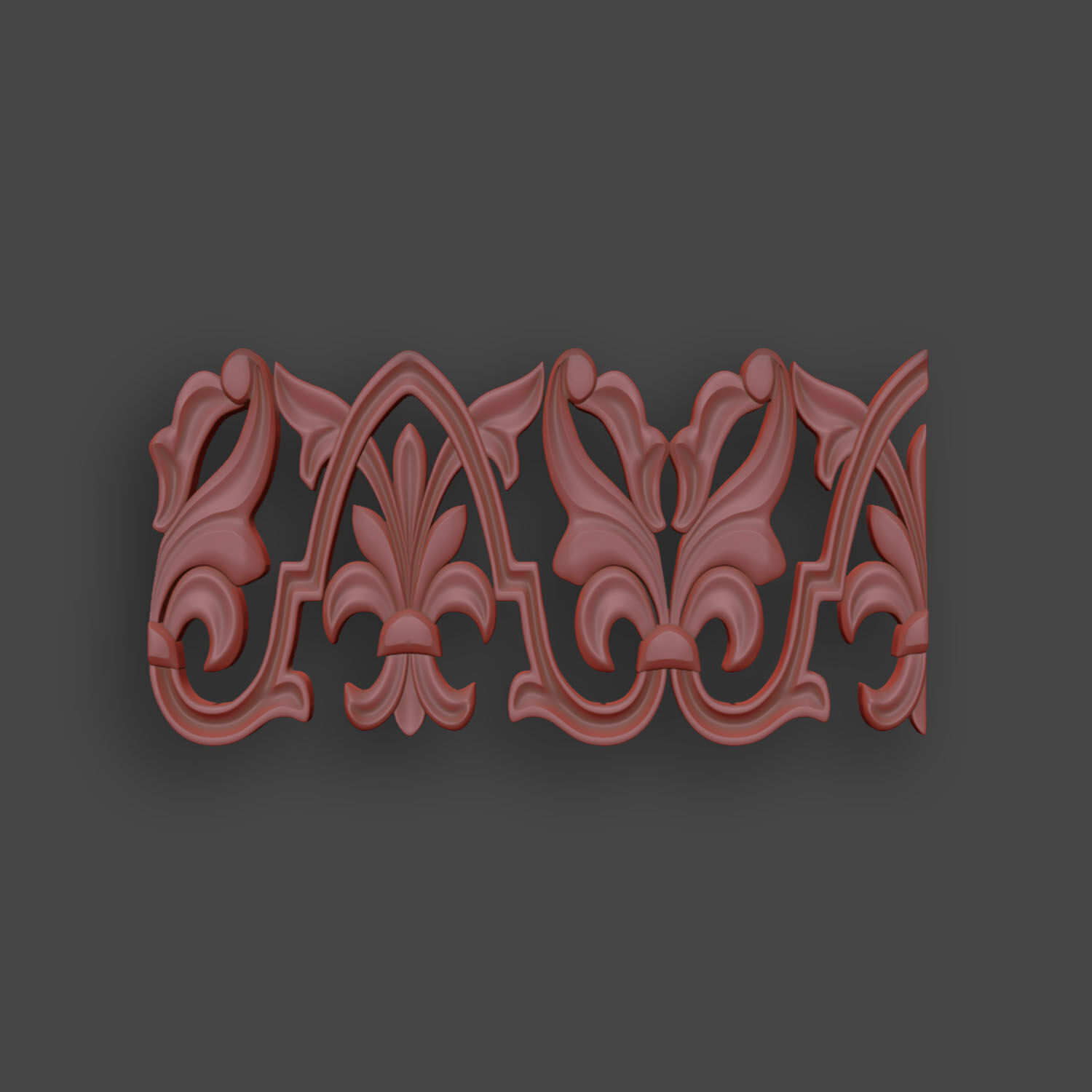 5 Borders Ornamental Pack 10 3D model_17
