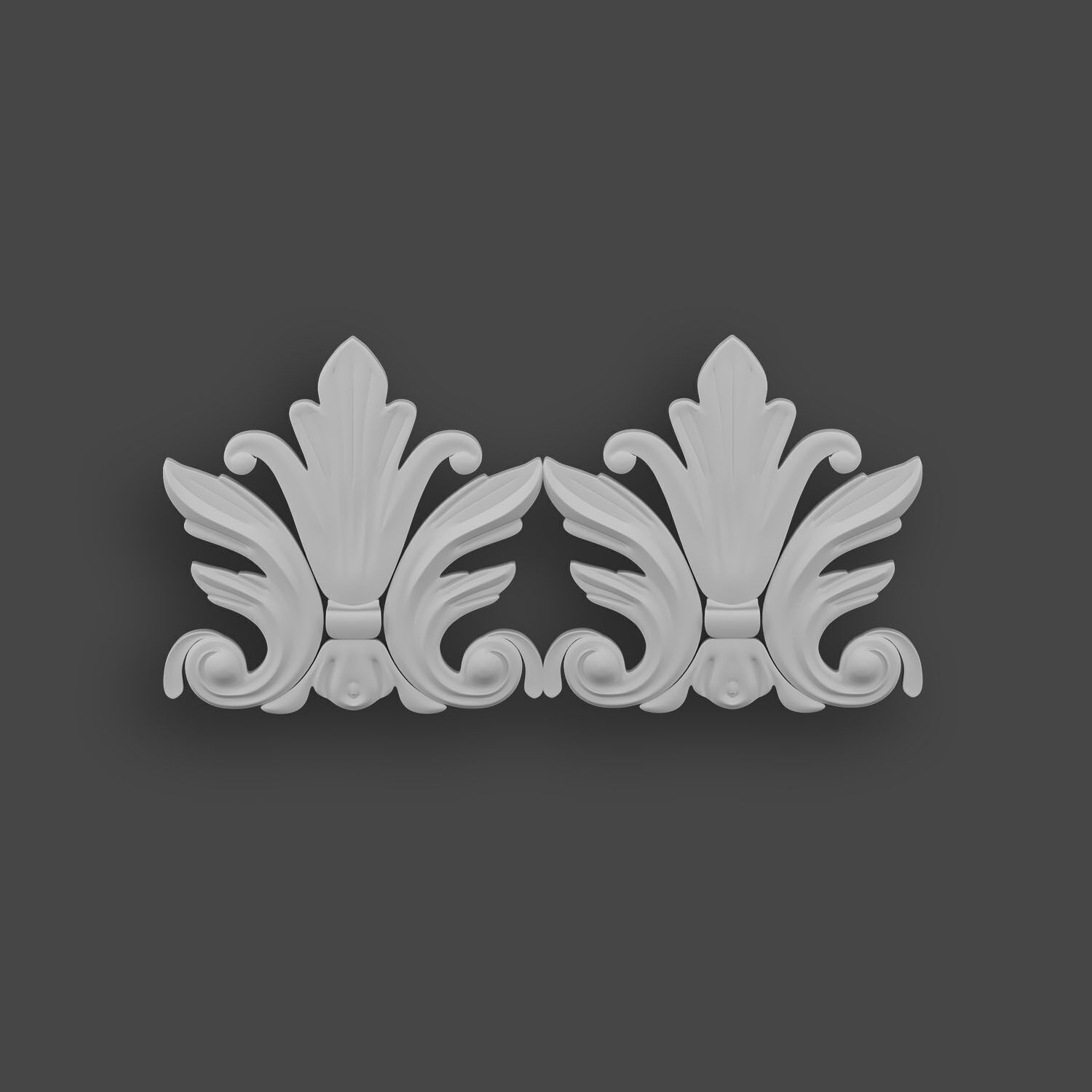 5 Borders Ornamental Pack 10 3D model_8