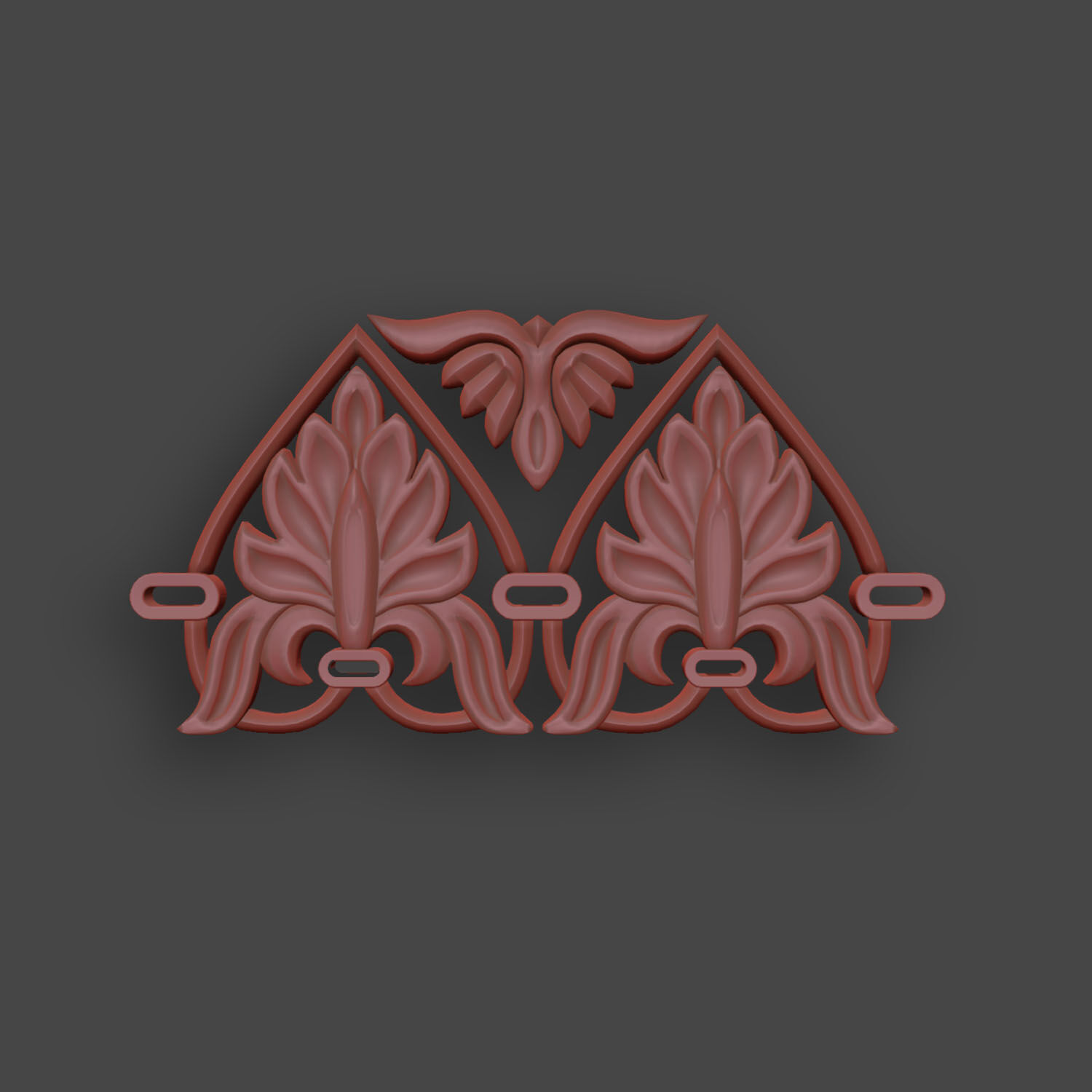 5 Borders Ornamental Pack 10 3D model_15