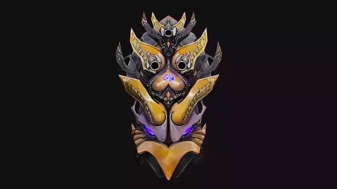 Shield Mythical Legendary Armor Golden Dragon Head Equipment