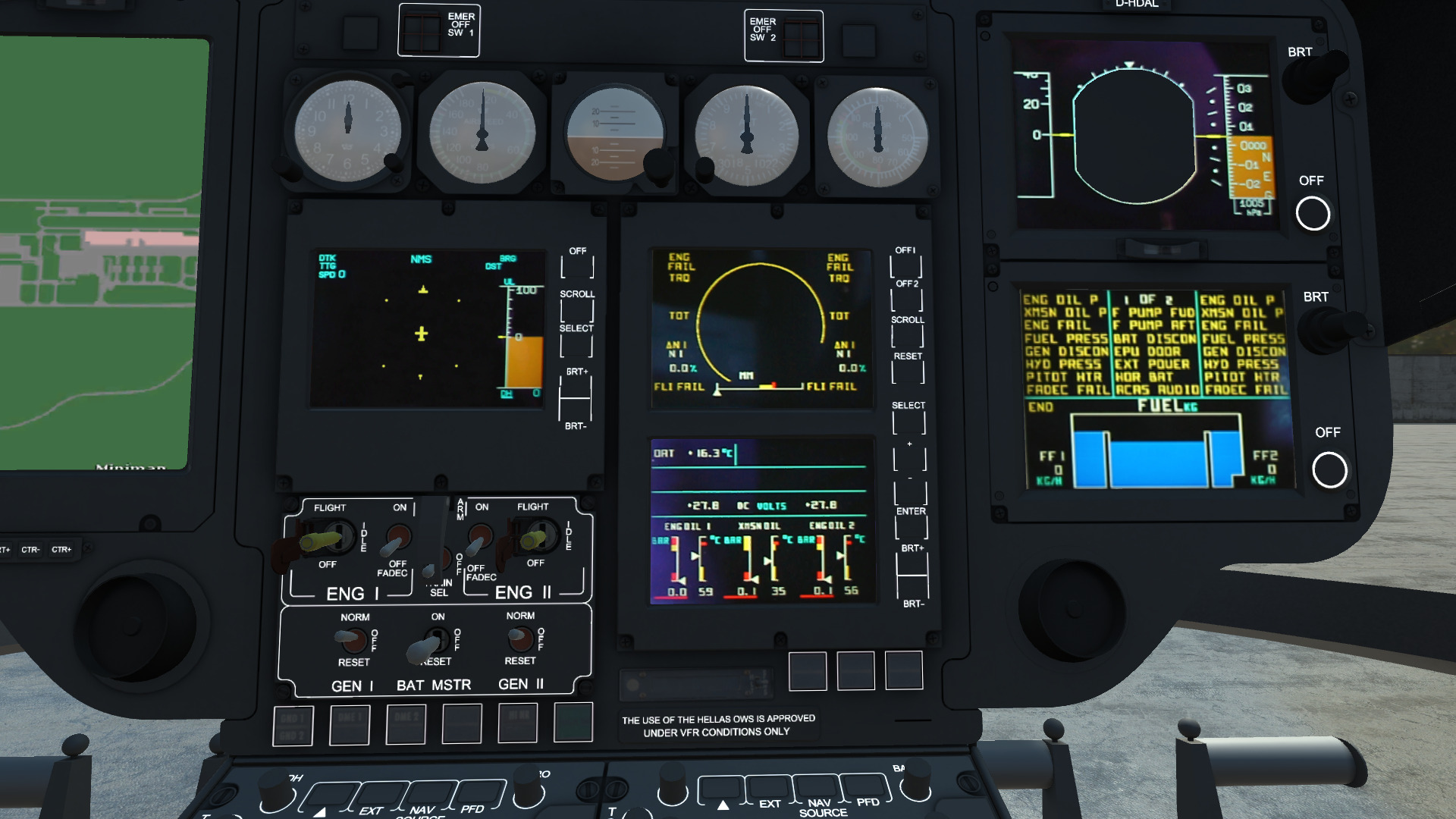 Police Helicopter - Unity Low-poly 3D model_6