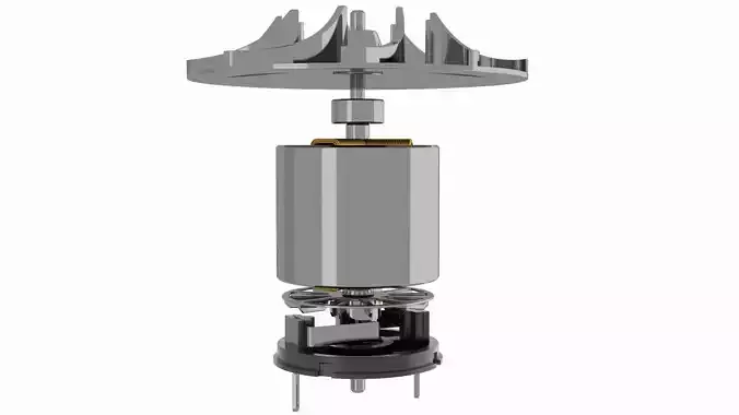 Electro Motor 2 3D model