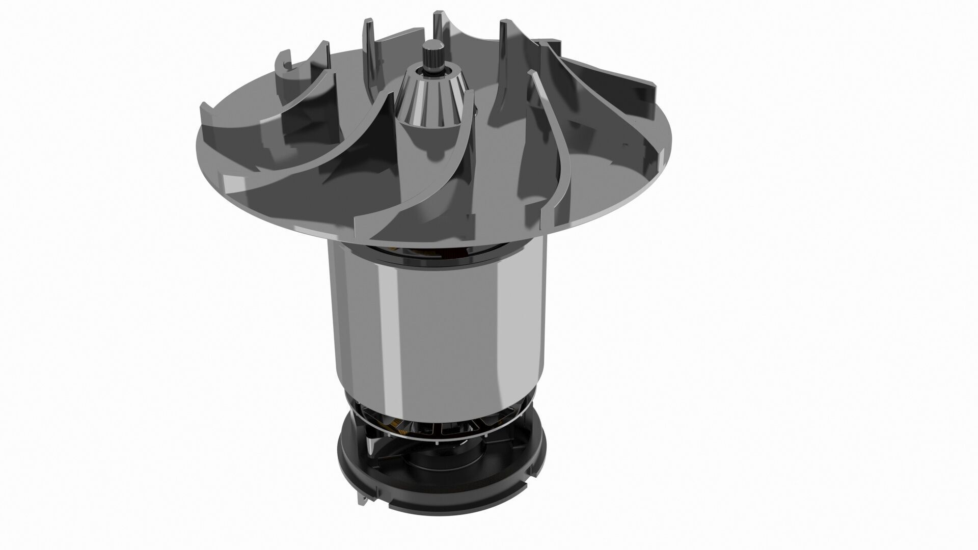 Electro Motor 2 3D model_2