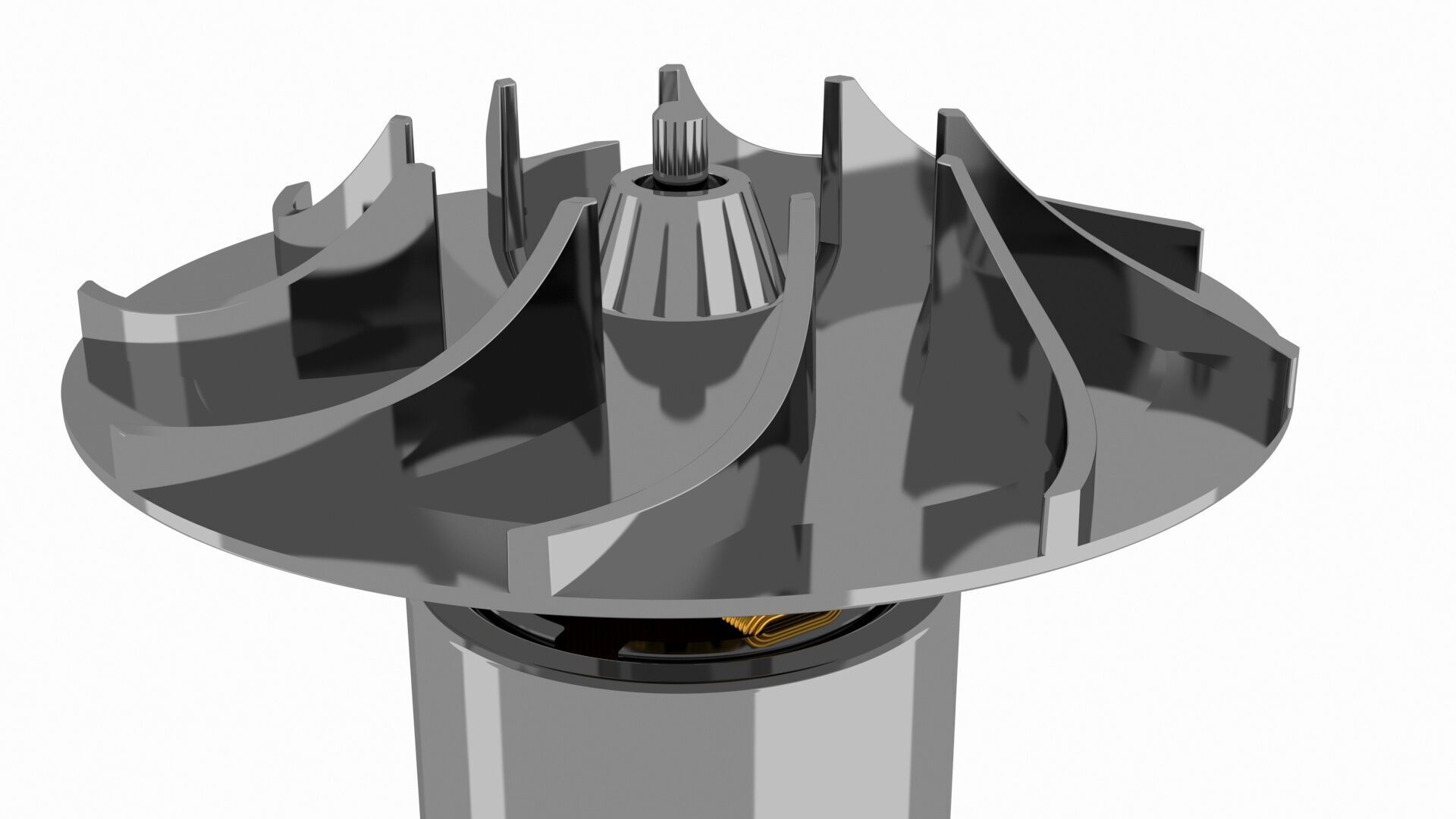 Electro Motor 2 3D model_4