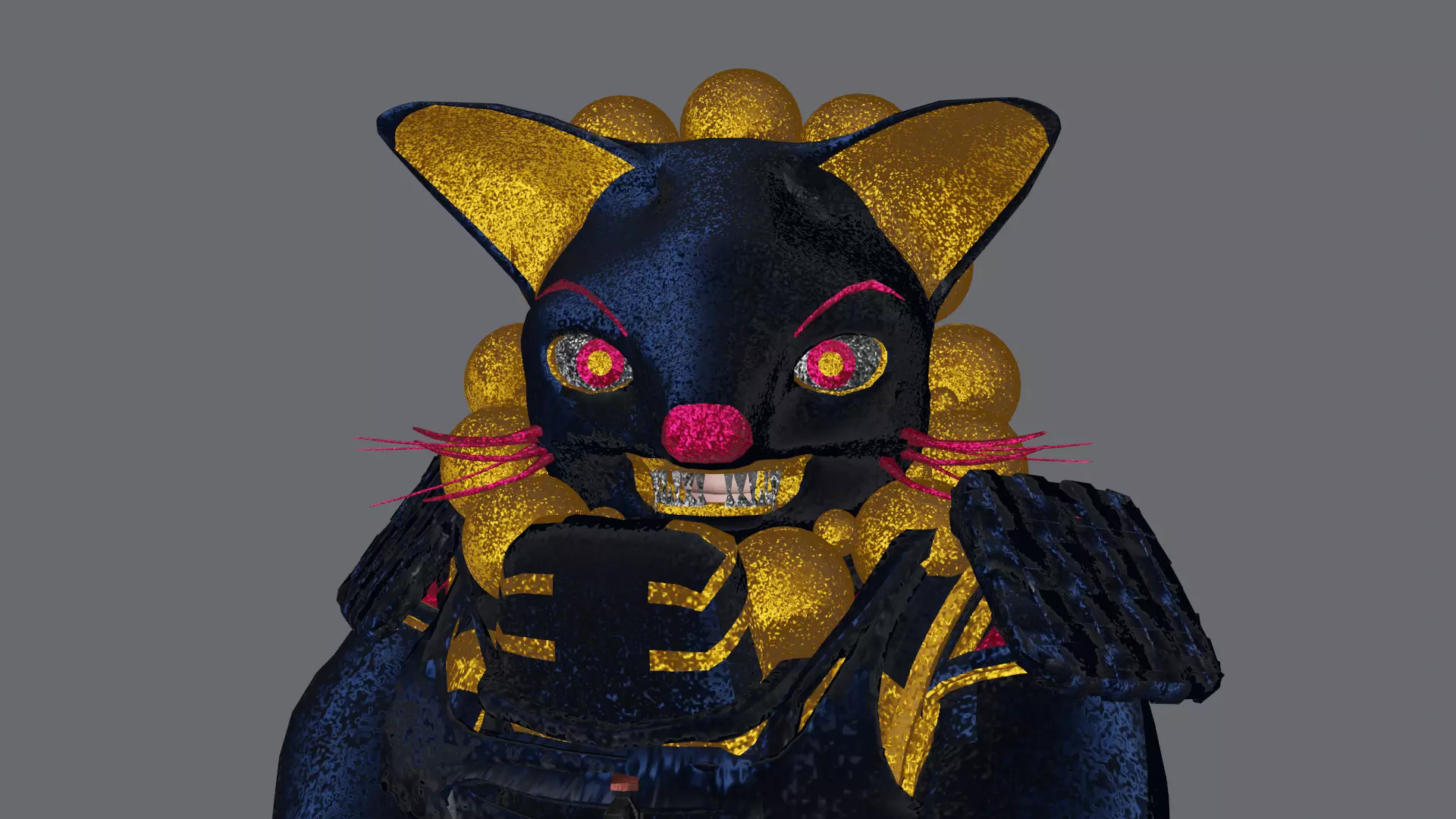 AngerChatman with some guns Free low-poly 3D model_0