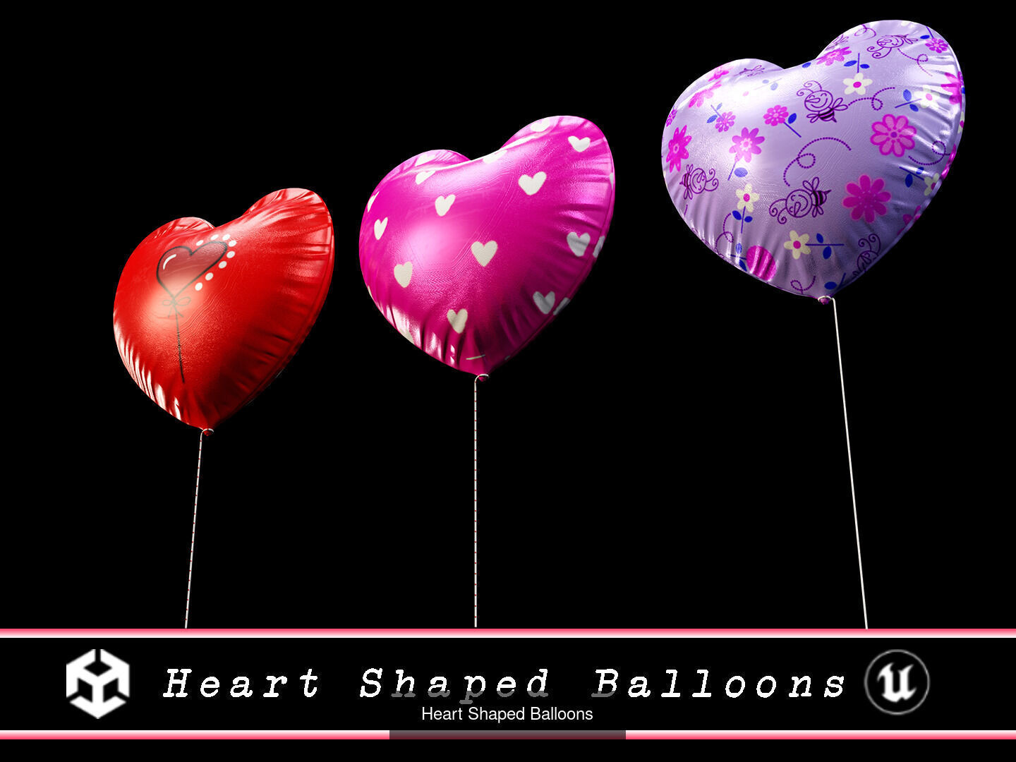 Saint Valentines Day Props Pack 1 3D Model Collection_20