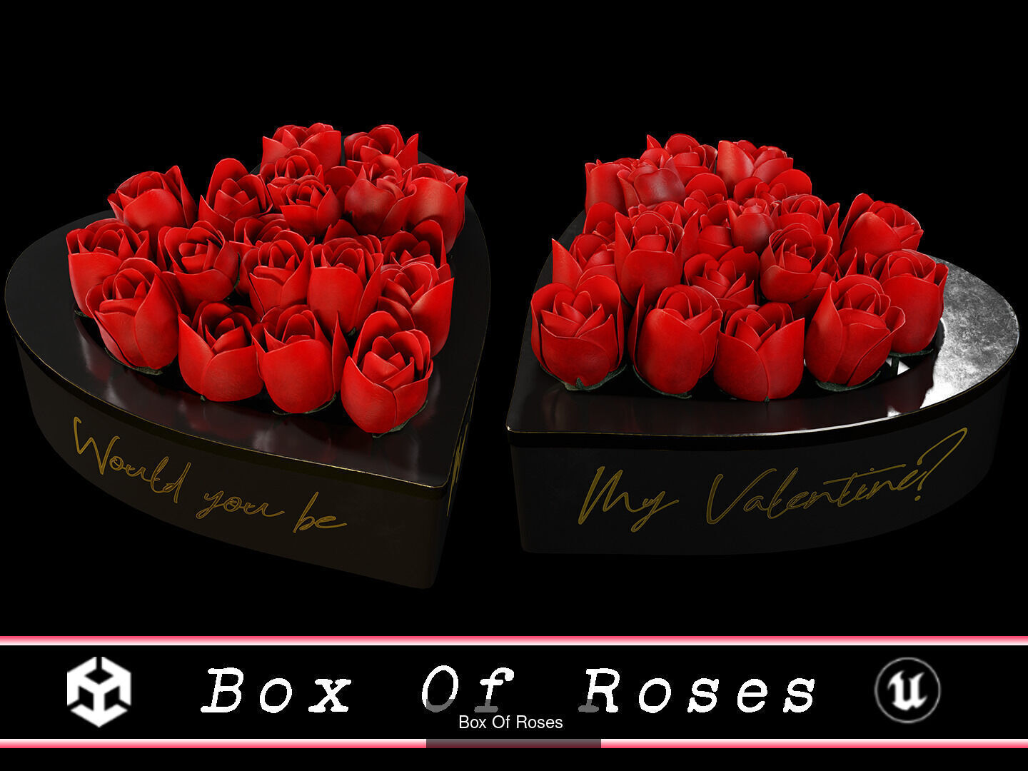 Saint Valentines Day Props Pack 1 3D Model Collection_18