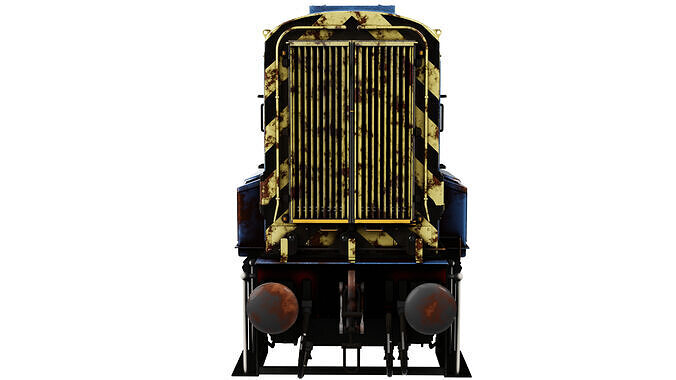 British Rail Class 08 3D model