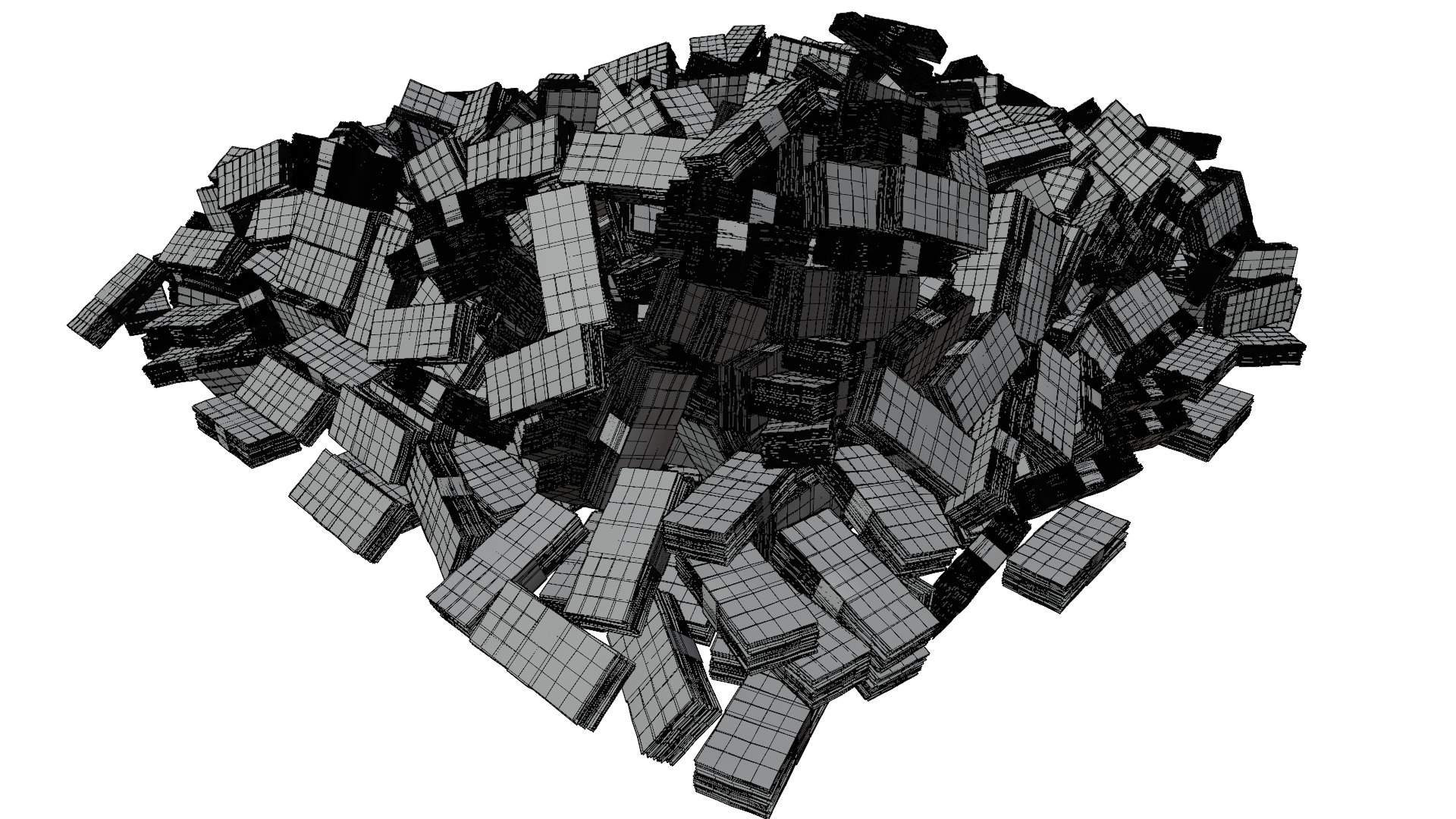 Pile Of Money 3D model_13