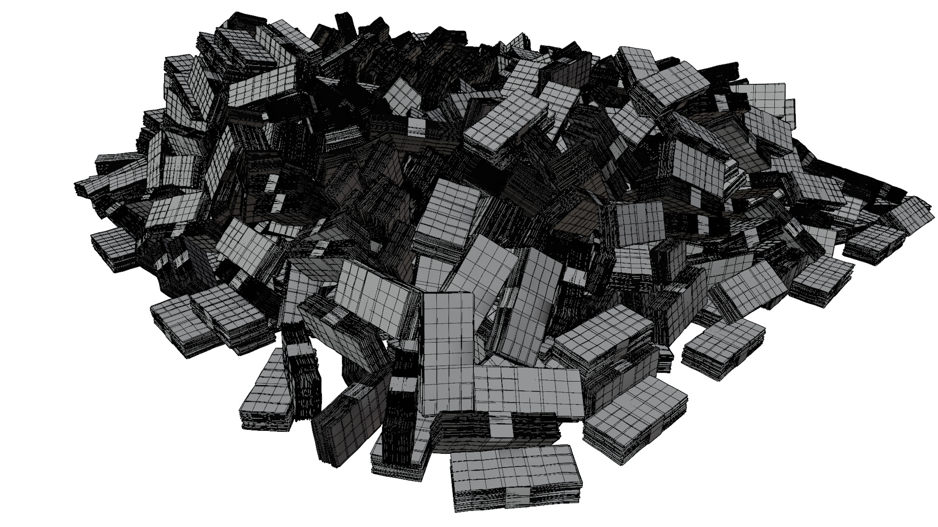 Pile Of Money 3D model_15