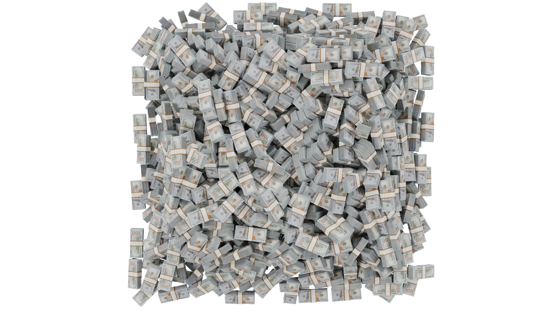 Pile Of Money 3D model_8