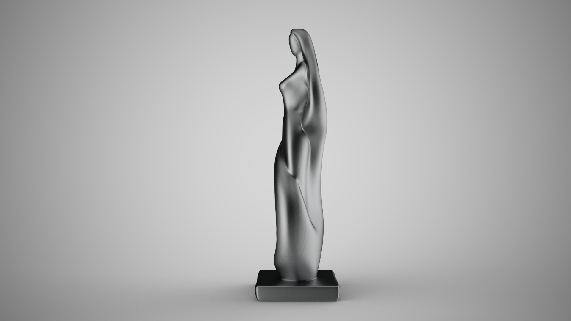 Woman Abstract Trinket 3 3D print model_9