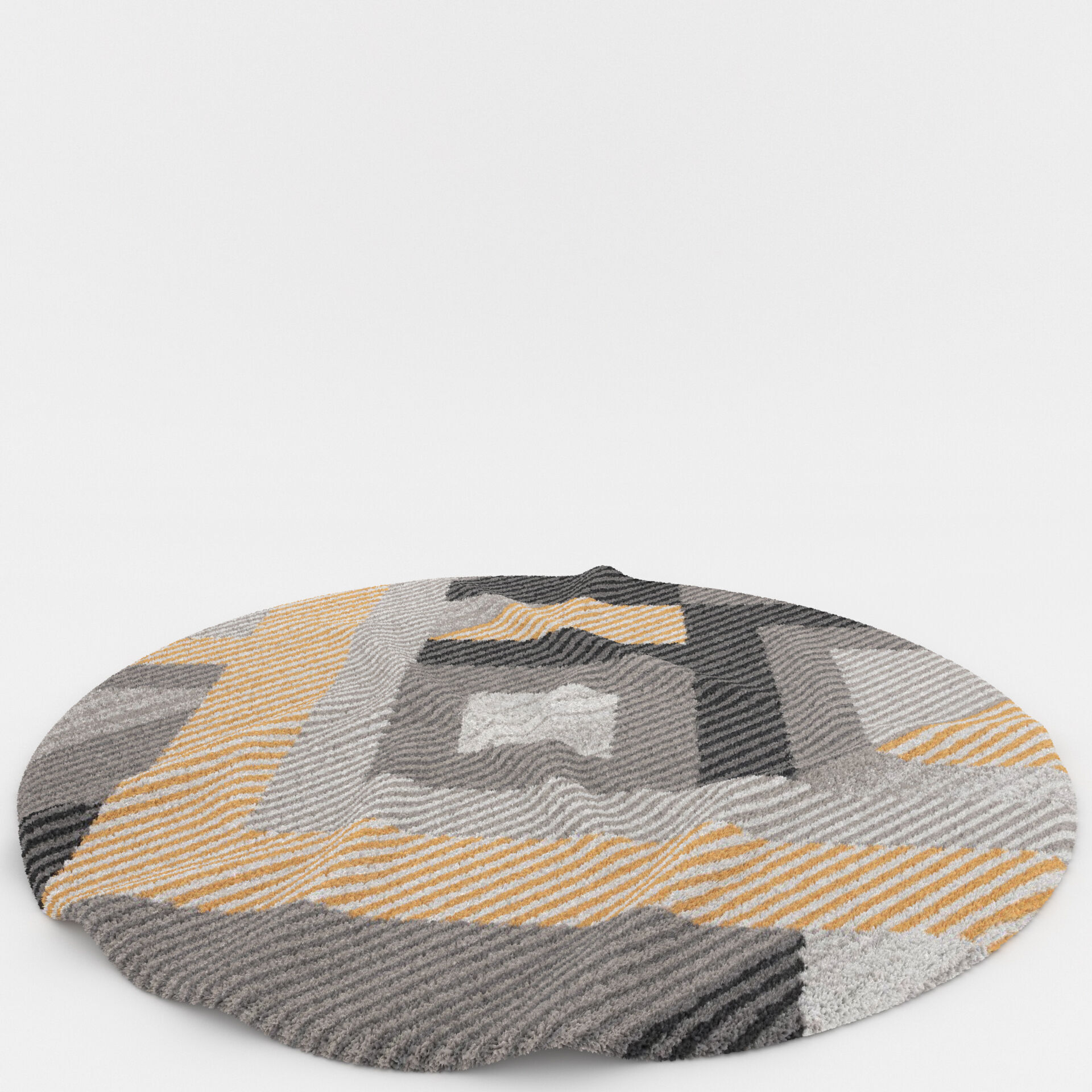 Rugs No 1021 Low-poly 3D model_7