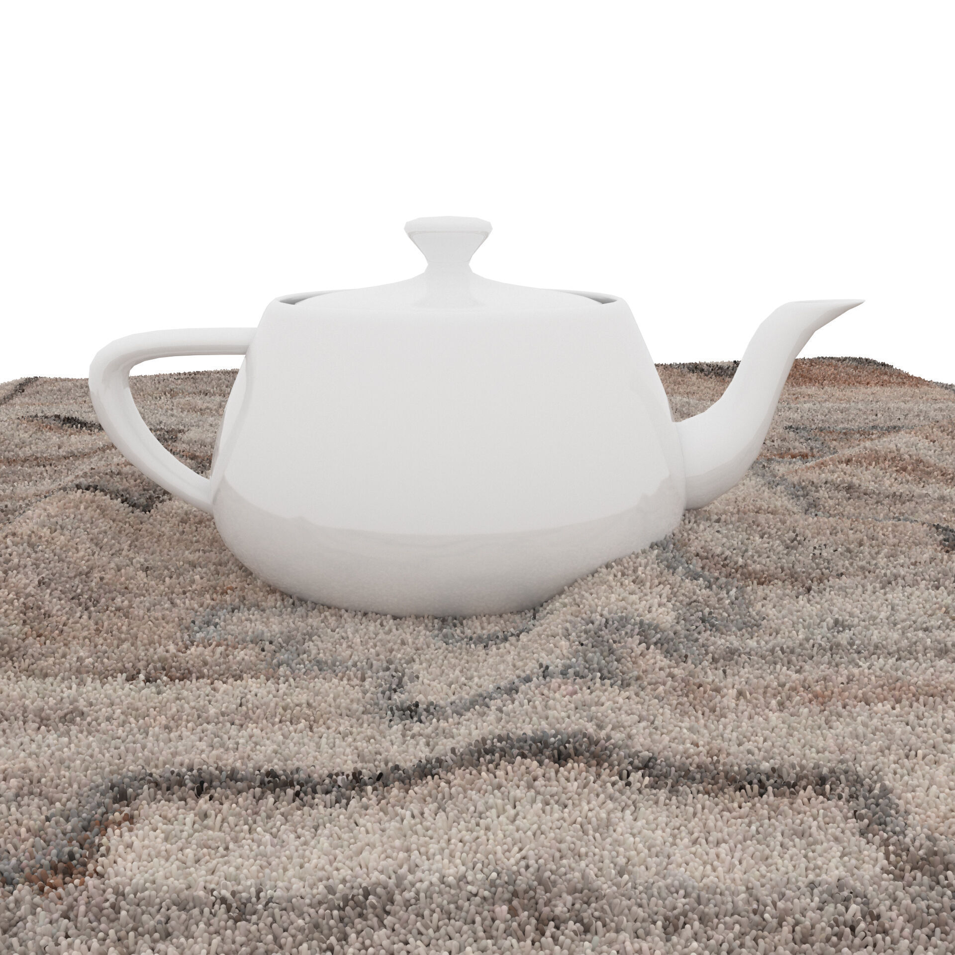 Rugs No 1021 Low-poly 3D model_8