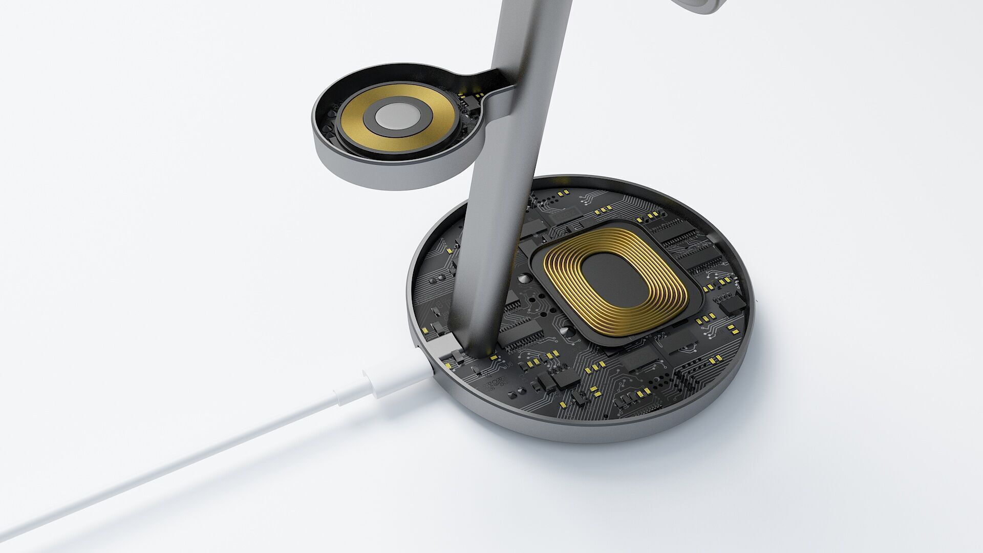 No Money Charger Circuit Board 1 3D model_5