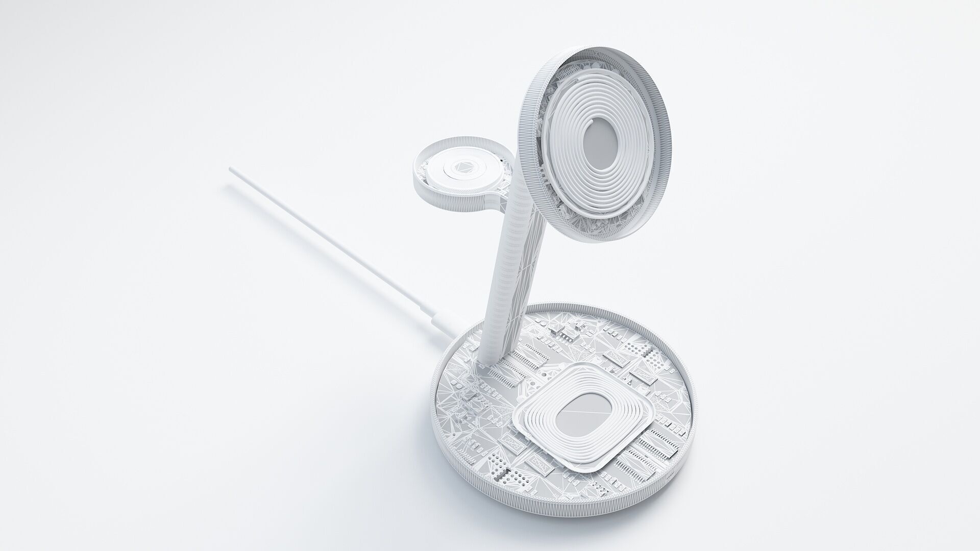 No Money Charger Circuit Board 1 3D model_9