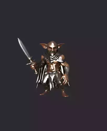Goblin x human Fusion 3D model