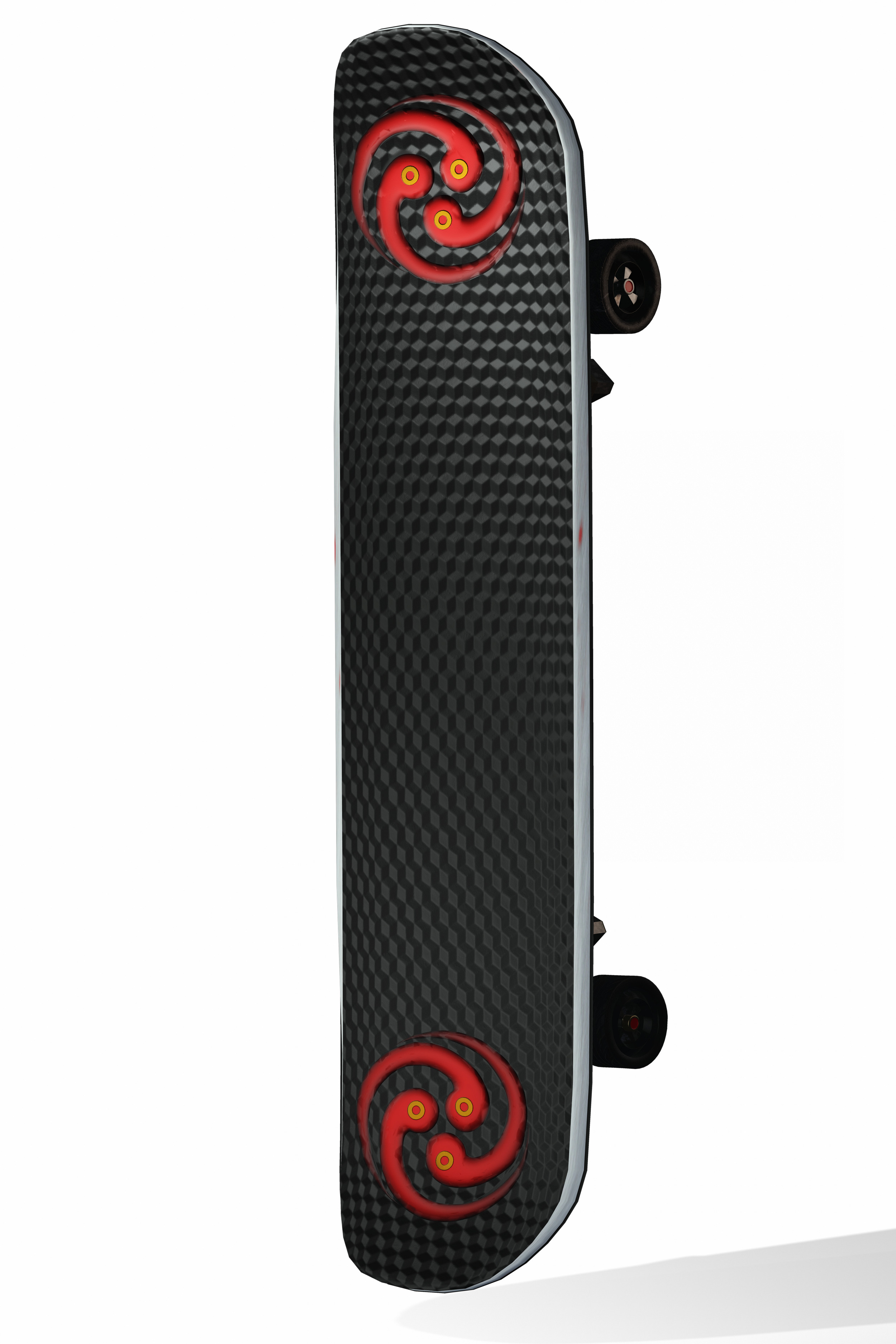 Kuro Oni Stylized Sci Fi Ninja Assassin Game Ready Character Low-poly 3D model_20