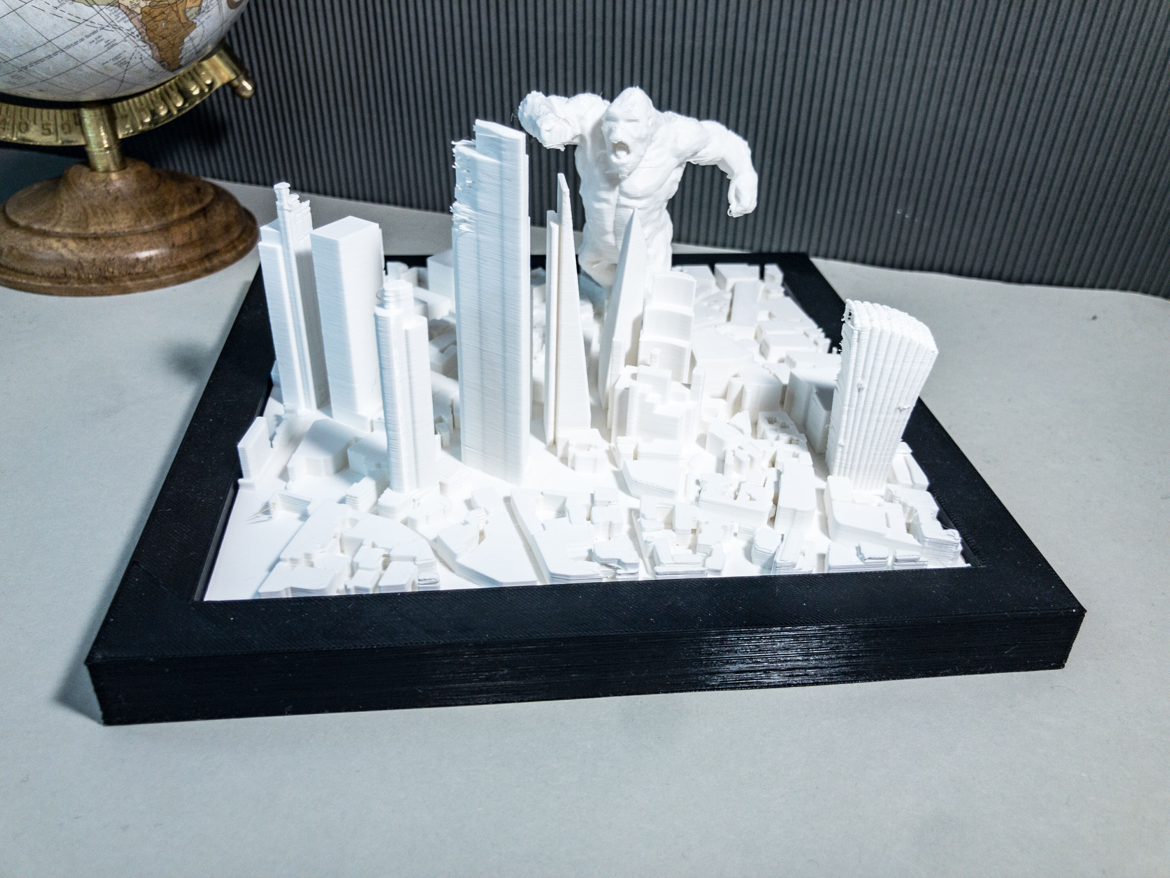 KING KONG in LONDON 3D print model_4