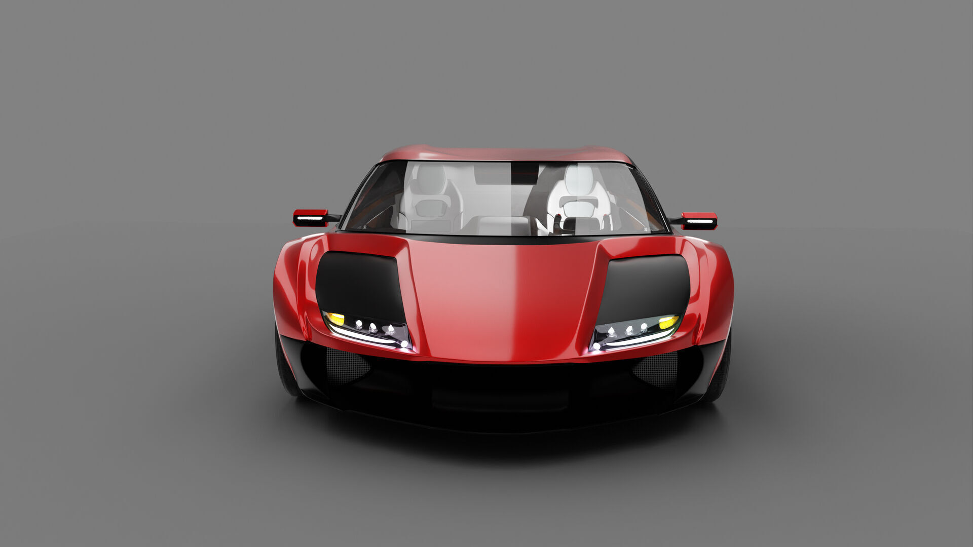 Racing car 3D model_7