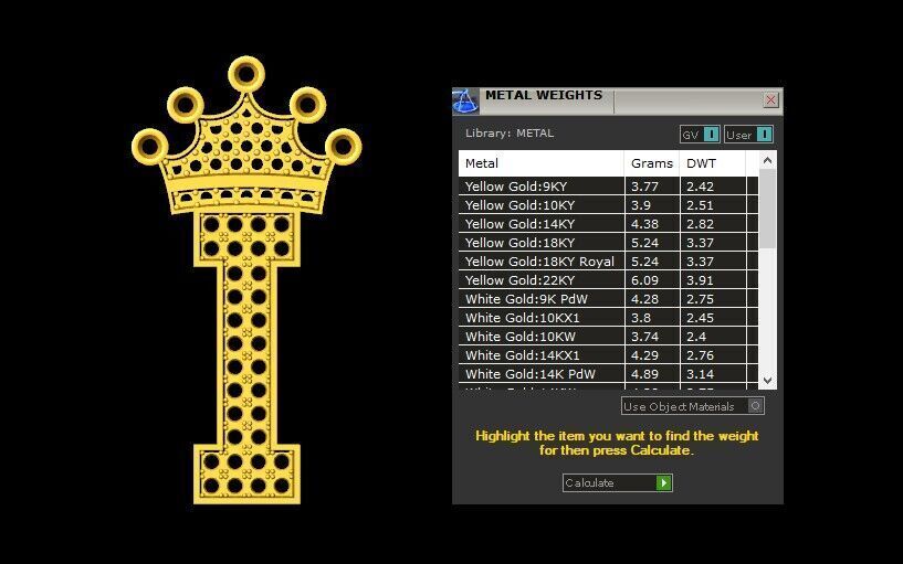 Alphabet V2 Diamond Font Style Pendant I 3D print model_5