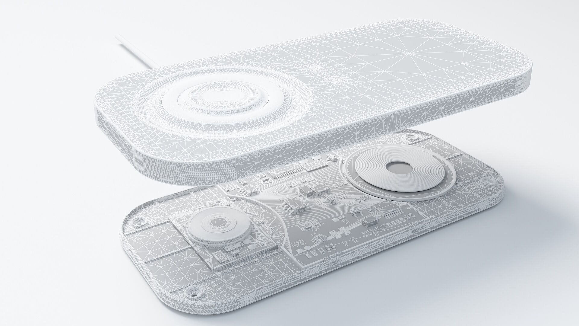 No Money Charger Circuit Board 3 3D model_10