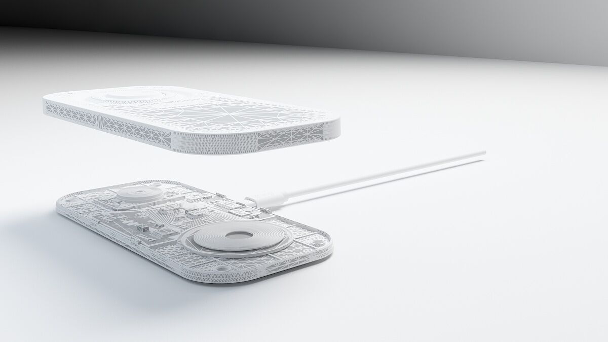 No Money Charger Circuit Board 3 3D model_11