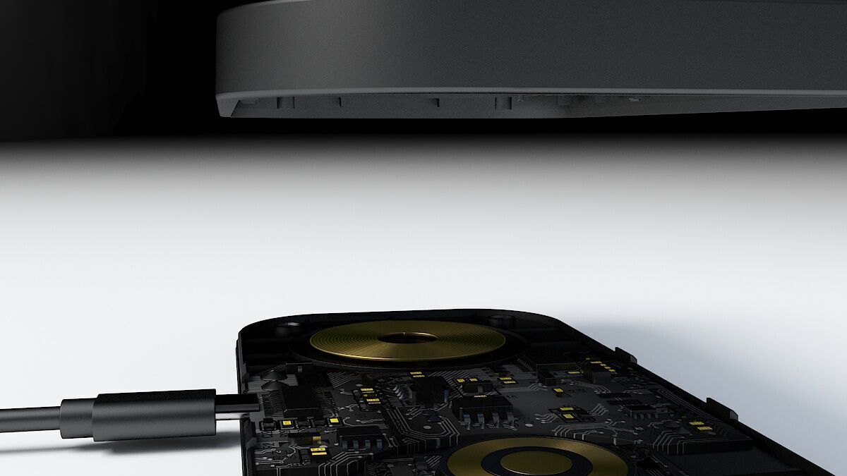 No Money Charger Circuit Board 3 3D model_9