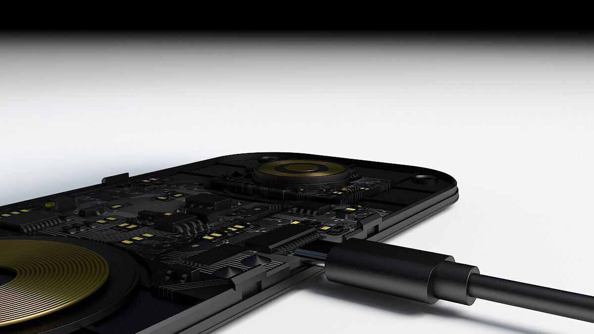 No Money Charger Circuit Board 3 3D model_7