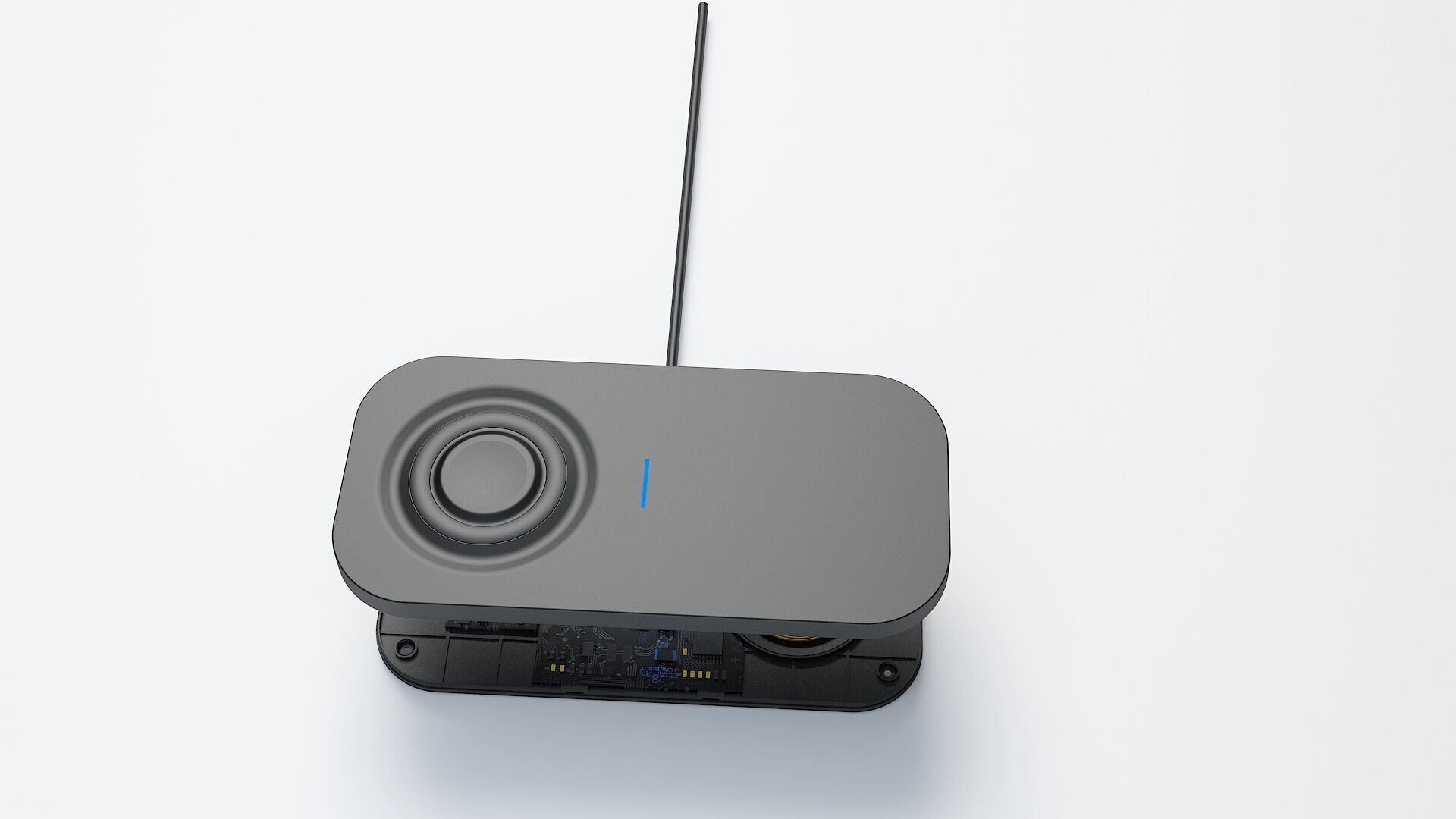 No Money Charger Circuit Board 3 3D model_5