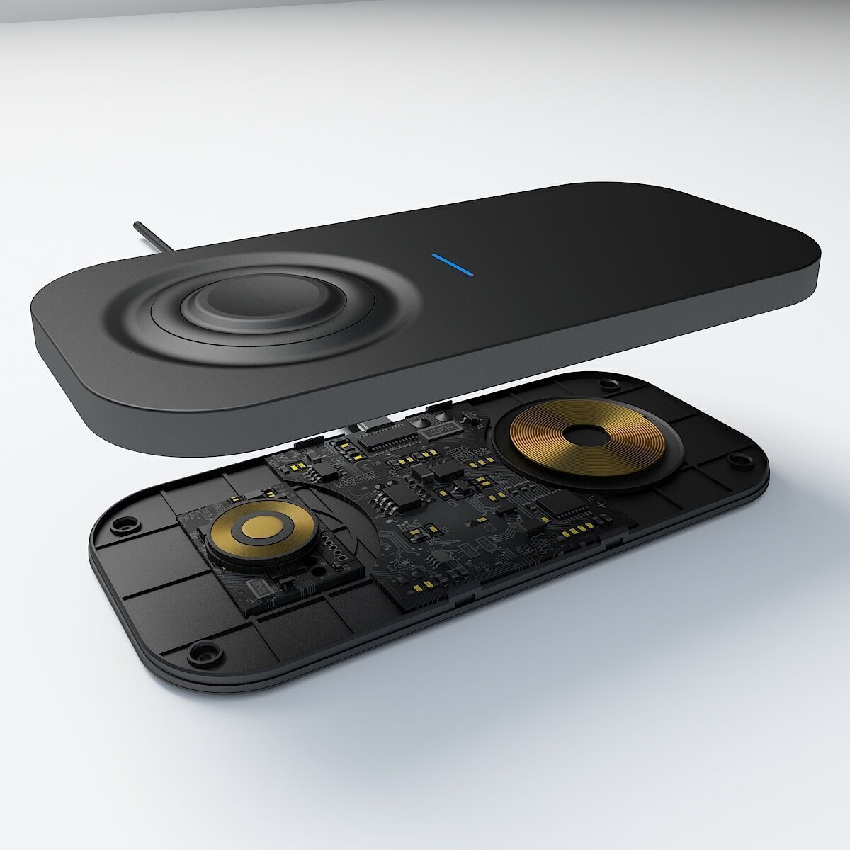 No Money Charger Circuit Board 3 3D model_1