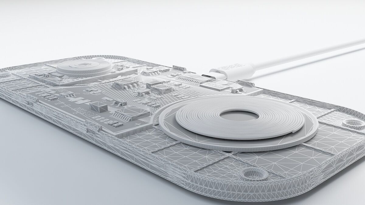 No Money Charger Circuit Board 3 3D model_14
