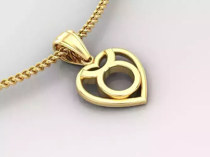 Taurus Zodiace Pendant V3