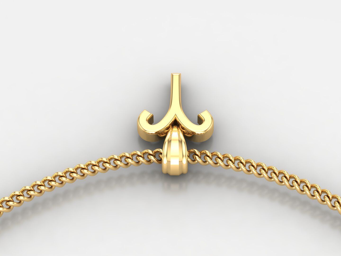 Aries Zodiace Pendant V4 3D print model_5