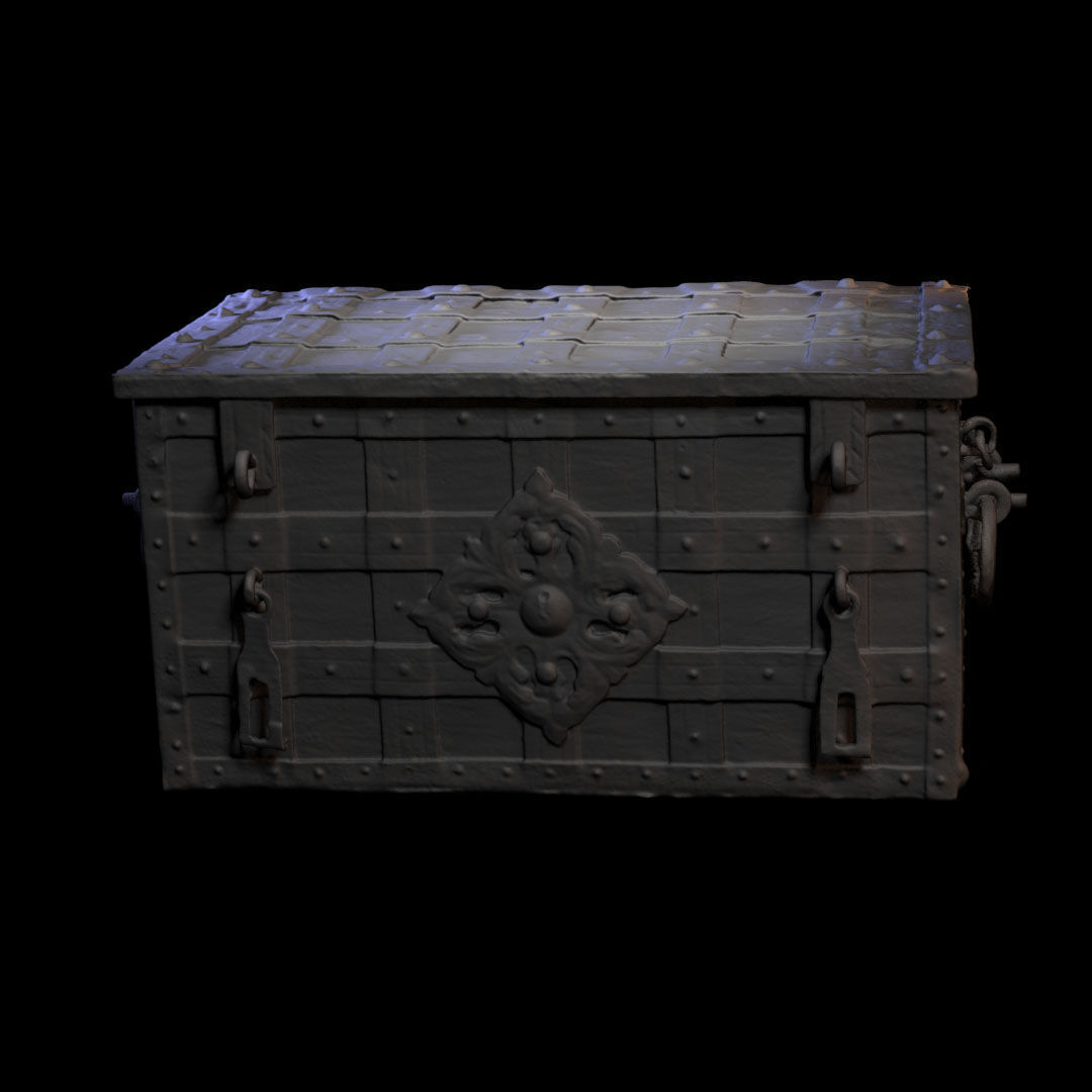 Wooden furniture 056 3D print model_2