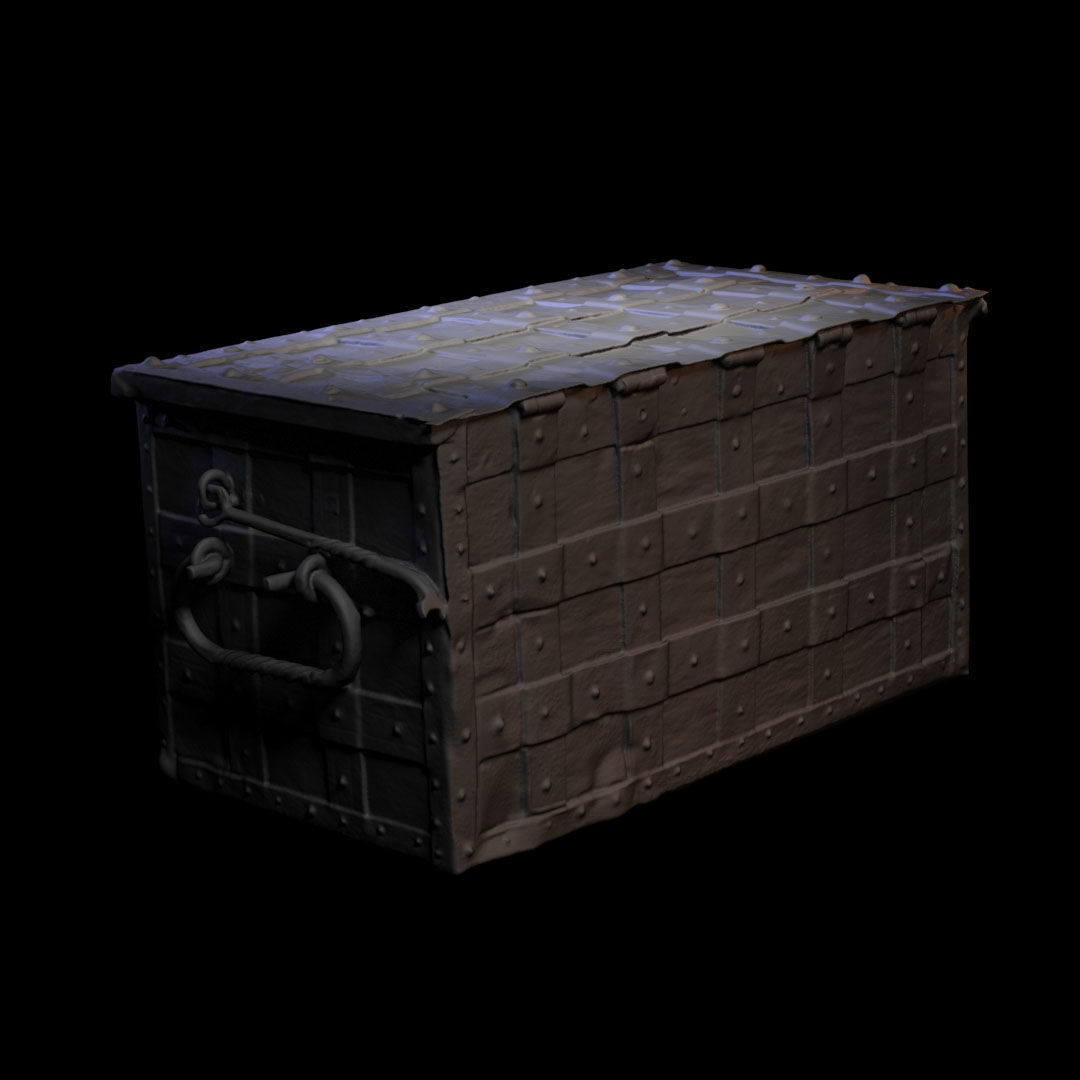 Wooden furniture 056 3D print model_4