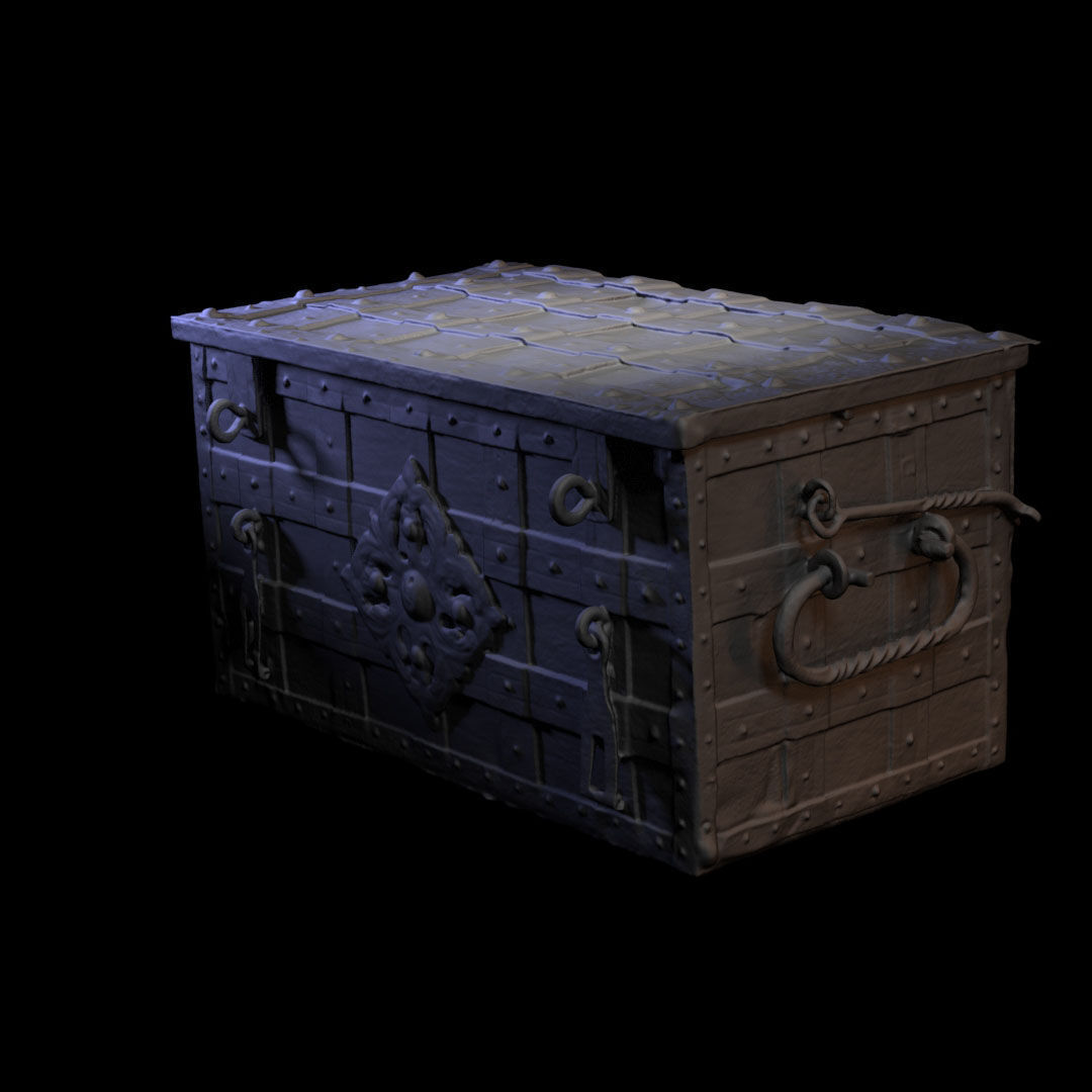 Wooden furniture 056 3D print model_3