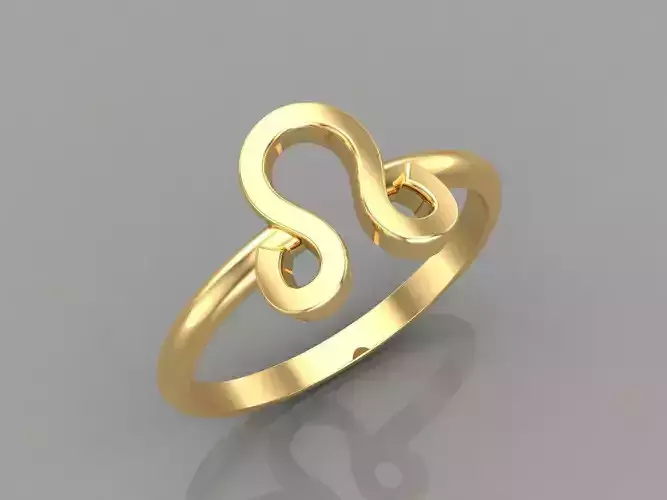 Leo Ring Zodiace  V1